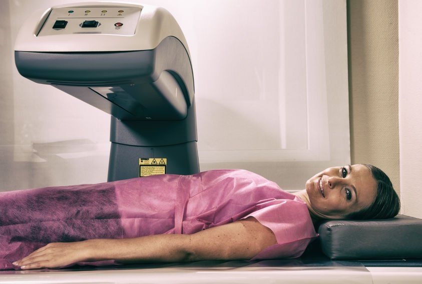 image of dexa scan bone density